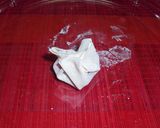クリームチーズの茶巾揚げ作り方4写真