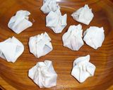 クリームチーズの茶巾揚げ作り方5写真