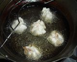 クリームチーズの茶巾揚げ作り方6写真