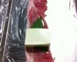 豆腐の豚しそ巻作り方2写真