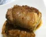 豆腐の豚しそ巻作り方5写真