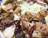 激辛激旨の四川煮豚（水煮猪肉豆腐）作り方10写真