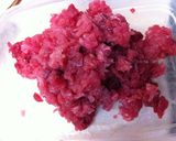 まぐろのアラで和風ハンバーグ作り方1写真