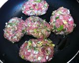 まぐろのアラで和風ハンバーグ作り方4写真