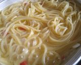 キャンプ向け☆ワンパンで作るアーリオオー作り方3写真