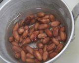 落花生黒飯作り方1写真