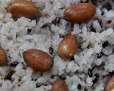 落花生黒飯作り方9写真