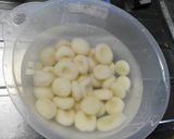 キウイジャムで食べる白玉だんご☆作り方2写真