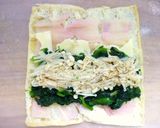 岩下の新生姜で、お弁当におかず海苔巻き♪作り方3写真