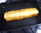 岩下の新生姜で、お弁当におかず海苔巻き♪作り方4写真