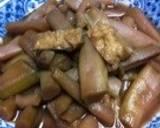 体にやさしい・薄揚げとズイキの煮物作り方11写真