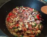 なすとトマトのとろ～りチーズパスタ作り方4写真