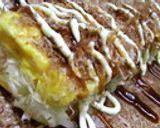 卵１個で簡単！乗せて挟むキャベツオムレツ作り方10写真