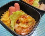 簡単キャベツと食べるラー油炒め作り方4写真