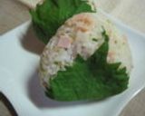 ロースハムの和風おにぎり作り方7写真