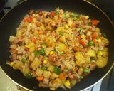 ✿じゃが芋ゴロ②♬具たっぷり焼き豚炒飯✿作り方5写真