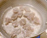 山形風牛肉と里芋のいも煮作り方4写真