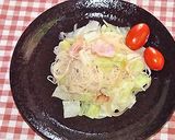 ☆そうめんで出来ちゃう！ペペロンチーノ☆作り方5写真