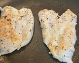 ささみチーズ焼きと山盛りキャベツ炒め作り方3写真
