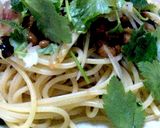野菜と納豆の和風冷製パスタ作り方6写真