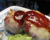 長いも入りハンバーグ作り方4写真
