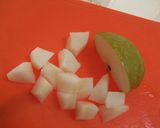 秋の味覚♪梨と葡萄のマヨヨーグルト和え作り方1写真