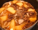 甘辛～♪我が家の肉じゃが作り方3写真