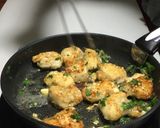 鶏ムネ肉のガーリックレモンハーブソテー作り方12写真