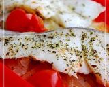 ルクエで簡単　白身魚のハーブワイン蒸し。作り方5写真