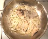 鯛のあらと新玉ねぎのトマトパスタ1作り方9写真