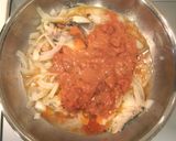鯛のあらと新玉ねぎのトマトパスタ1作り方10写真
