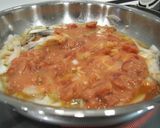 鯛のあらと新玉ねぎのトマトパスタ1作り方11写真