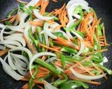 ショウガたっぷりイカと野菜のしょうが焼き作り方3写真