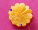 ハートカットフラワー＊飾り切り作り方4写真