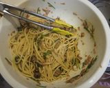 まぜて完成★ゴマ香る【和風ツナパスタ】作り方5写真