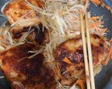 野菜た〜っぷり！焼いたヘルシーチキン南蛮作り方10写真