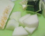 冬瓜(とうがん)のお汁作り方2写真