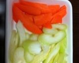 セロリの炒め物作り方1写真