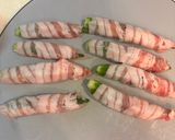 旨辛ハニーコチュジャン味♪オクラの肉巻き作り方3写真