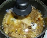 調味料1つだけ♪納豆腐しめじ卵とじ丼★作り方3写真