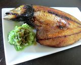 焼きサバのきゅうりおろポン添え。作り方6写真