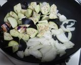 ➏調味料は1つだけっ☆茄子＆ベーコン➏作り方2写真