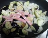 ➏調味料は1つだけっ☆茄子＆ベーコン➏作り方3写真