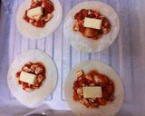 トマトとキムチのとろける円盤餃子作り方2写真