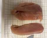 簡単 ガツガツ食べられる鶏むね肉の甘酢あん作り方1写真