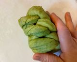 抹茶風味のミニ食パン作り方21写真