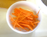 みそで味わう☆おひとりさまの豚しゃぶ風　作り方1写真