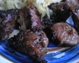 豚のカシラのオリーブオイル焼き作り方3写真