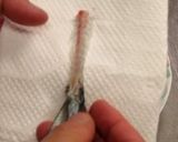 秋刀魚の骨酒♪(鯵、鰯でもOK)作り方2写真