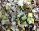 茄子のミートスパゲティー・とろける半熟卵作り方7写真